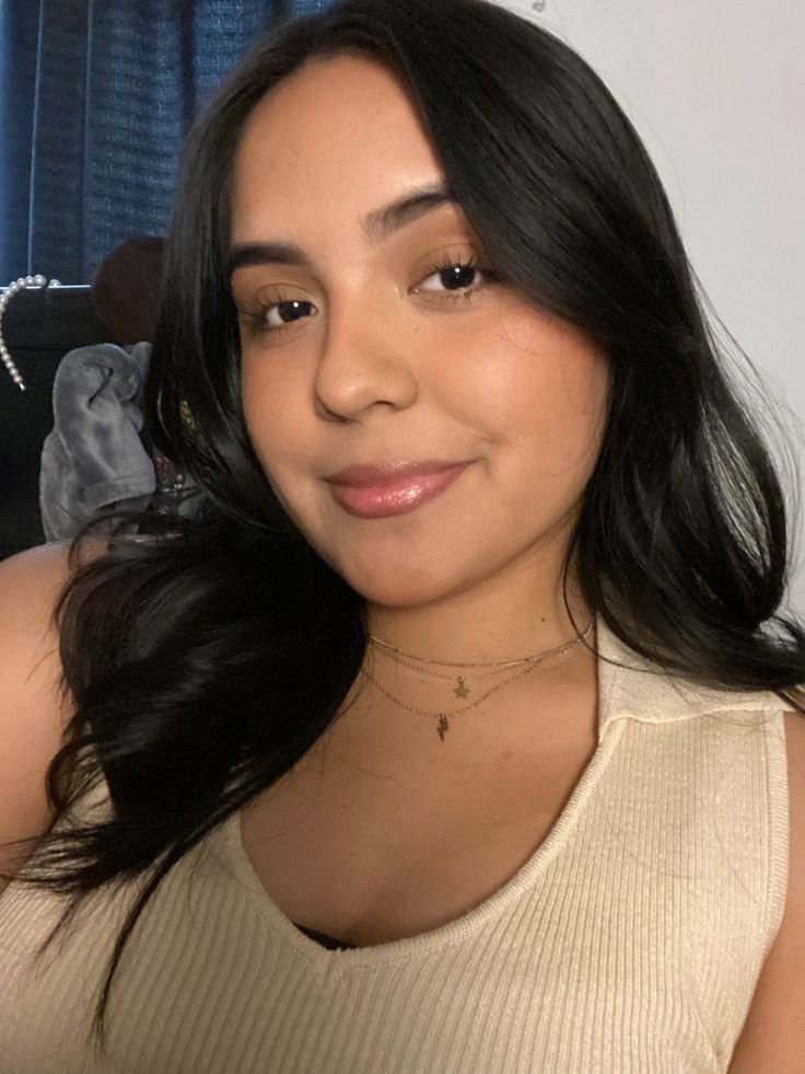 natural glam selfie simple makeup